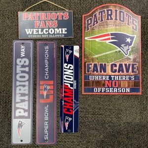 New England Patriots Decor